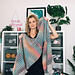 Tunisian Crochet Blanket Scarf pattern 