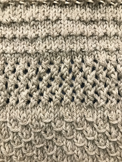 Installment 3: Diagonal Scallop, Mesh, Andalusian Stitch
