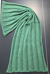 Post blocking. The sides curl but everything else blocked lovely. 