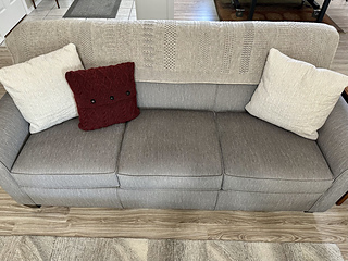 Front view of blanket