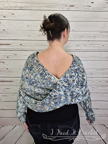 Blessed Bluebird Sweater Scarf photo 8