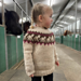 Ljómi kids horse sweater pattern