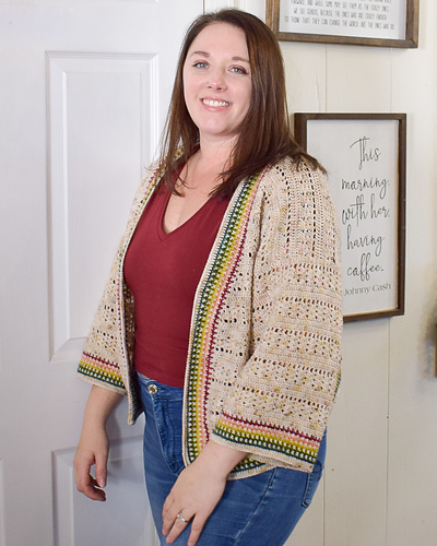 Ravelry: The Seasonal Shifts Cardi pattern by Ida Isacat