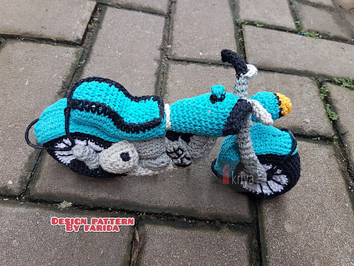 Amigurumi Siantar Motordrakt - Farida S.PD