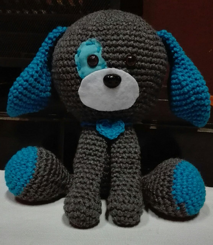 Amigurumi Domino The Dog photo 7