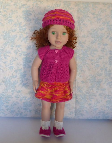 Top Down Lacy Cardigan Set photo 4