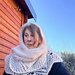 Beautiful damage shawl pattern 