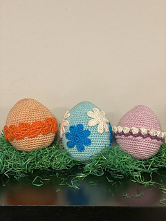 Ravelry: Chick and Easter Eggs pattern by Indigo and Toys