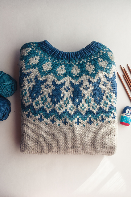 Ravelry: Cold Fish Sweater pattern by 