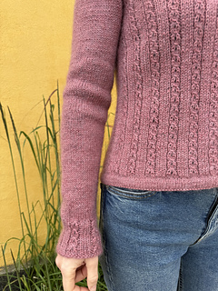 Double-knit hem