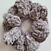 Velvet Scrunchie with ruffles pattern 