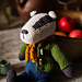 Barnaby Bramblestripes the Badger pattern