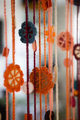 Caroline Door Curtain - Lucy Williams | Inside Crochet