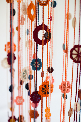 Caroline Door Curtain - Lucy Williams | Inside Crochet