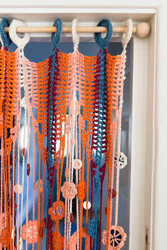 Caroline Door Curtain - Lucy Williams | Inside Crochet
