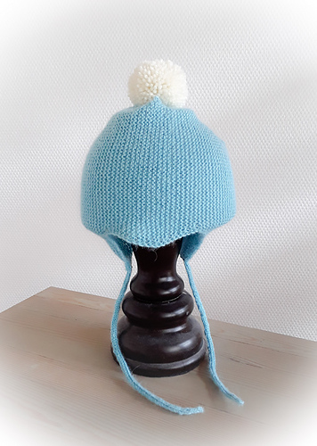 b14-16 Baby Aviator Hat, scarf and mittens photo 11