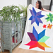 Fibonacci Star Blanket pattern 