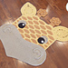 Rusty the Giraffe Rug pattern 