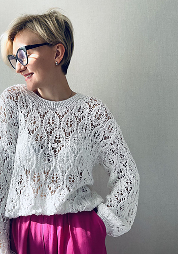 Ravelry: Lace_jumper pattern by Irina Kuchinskaya