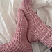 Quiet Bloom Socks pattern 