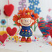 Little Redhead Doll Bella pattern 