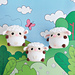 Round sheep pattern 