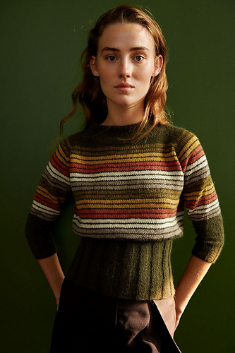 Inca-striper Genser - Marianne Isager