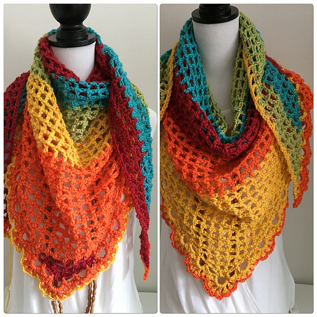 traditional knitted lace shawls