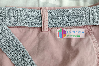 Mix-and-match crochet textures in Tesselia pattern