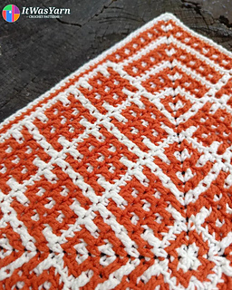 Close view of the Ripple geometric pattern.