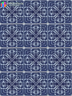 Blanket featuring the Orbit block