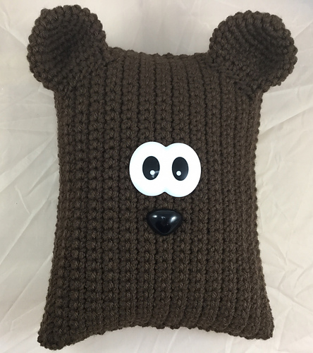Bunny and Bear Pillow photo 4