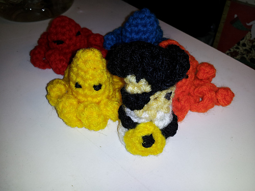 Octopus Finger Puppet photo 3