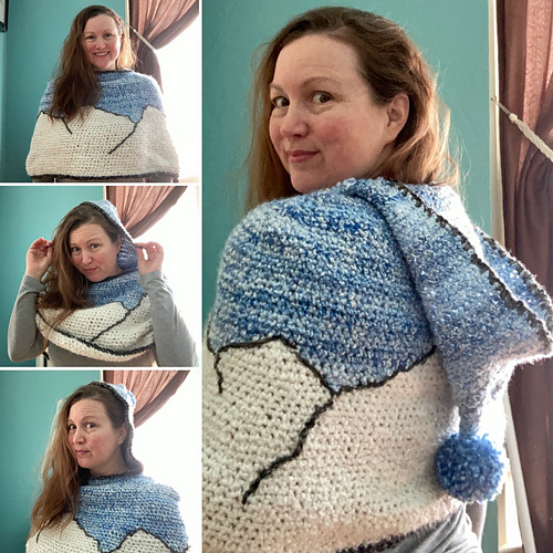 Pierrot Hooded Cape photo 2