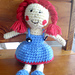 Red Ruby Dolly pattern 