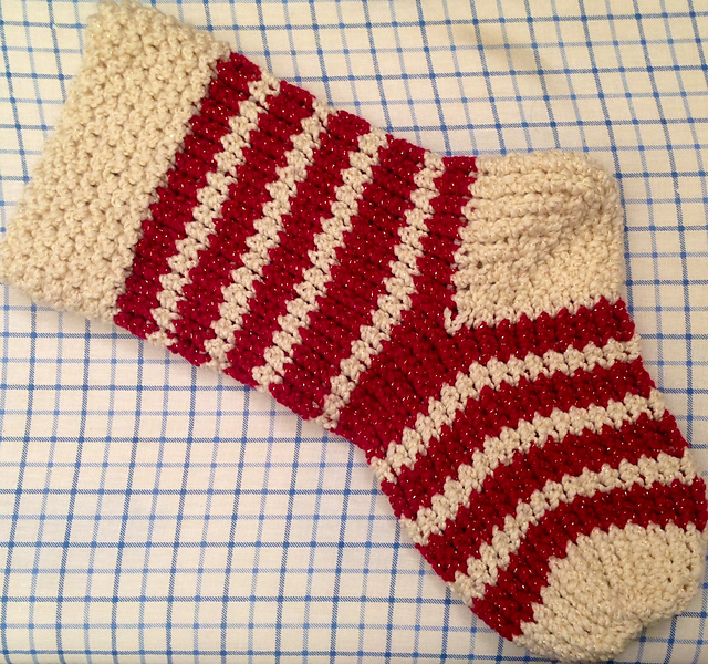 Ravelry: JCsSewingRoom s Loom Knit Christmas Stocking
