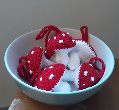 0-723 Christmas Mushroom photo 3