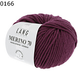 Lang Yarns Merino 70 Strickgarn – 98% Merinowolle, 2% Polyester, Ca. 70m/50g, Superwash, Nadelstärke 6-7