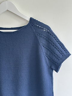 LIIT 2nd sample with notes on lengthening cap sleeves