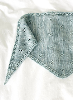 Rain shawlette