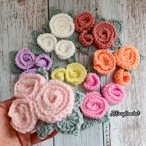 3 Roses Applique