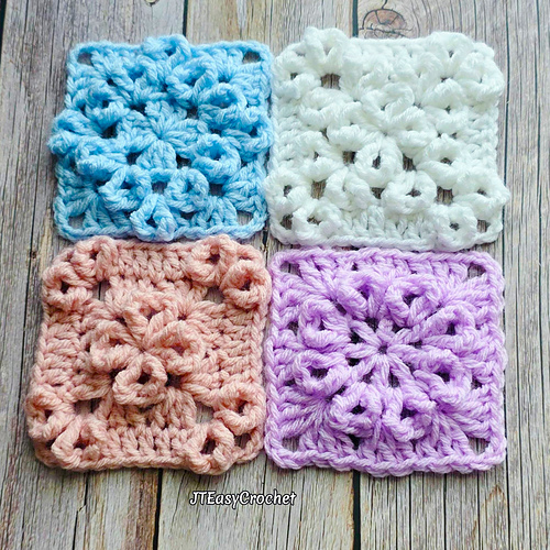 Textured Granny Squares