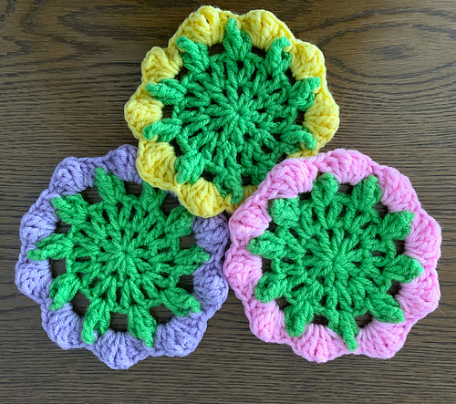Flower Doily in a Vase photo 5