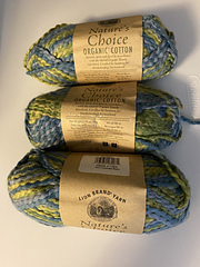 Lion Brand Yarn Nature's Choice Organic Cotton #170 Pistachio 5 Skeins