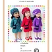 LC14 Smart Coat Set for 13 and 14 inch dolls pattern 