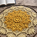Larimar Mandala pattern 