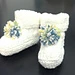 Pompom Bootees pattern 