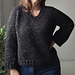 Suna Sweater V-Neck pattern