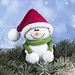 snowmen christmas toy pattern 