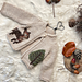 Forest Fawn, Baby Deer Cardigan pattern 